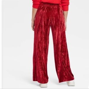 Pull On Velvet Pants